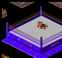 WWF Wrestlemania Challenge (Japan) In game screenshot